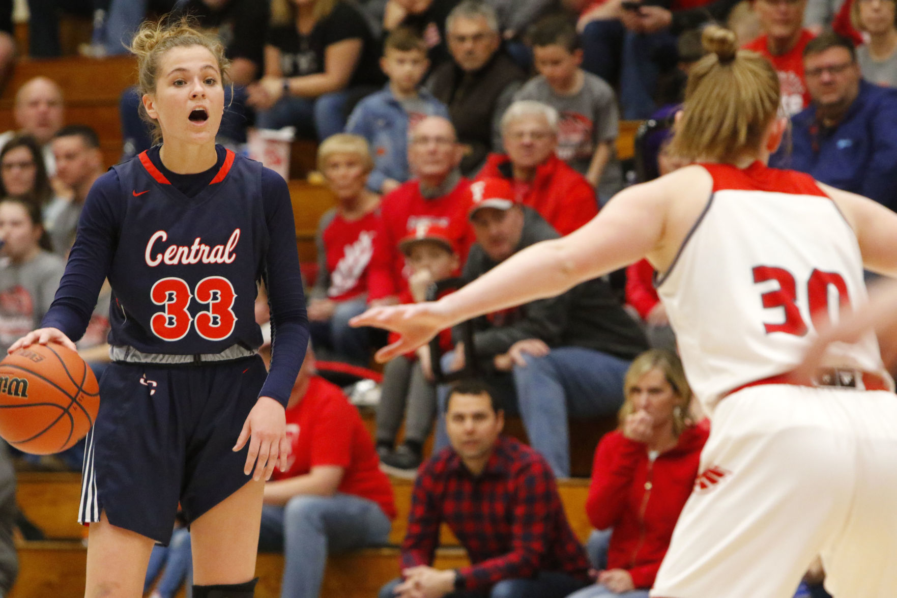 Gallery: 2A girls basketball semistate: South Central vs. Frankton